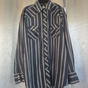 Vintage TL Size Size Pearl Snap Wrangler